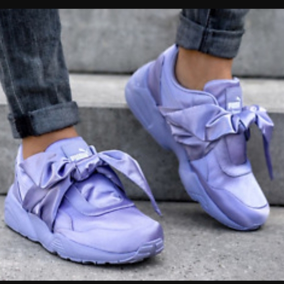 fenty x puma bow sneakers